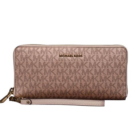 michael kors rose gold wallet|michael kors wallet discount.